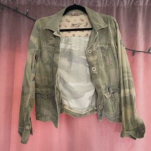 corduroy camo jacket - size M